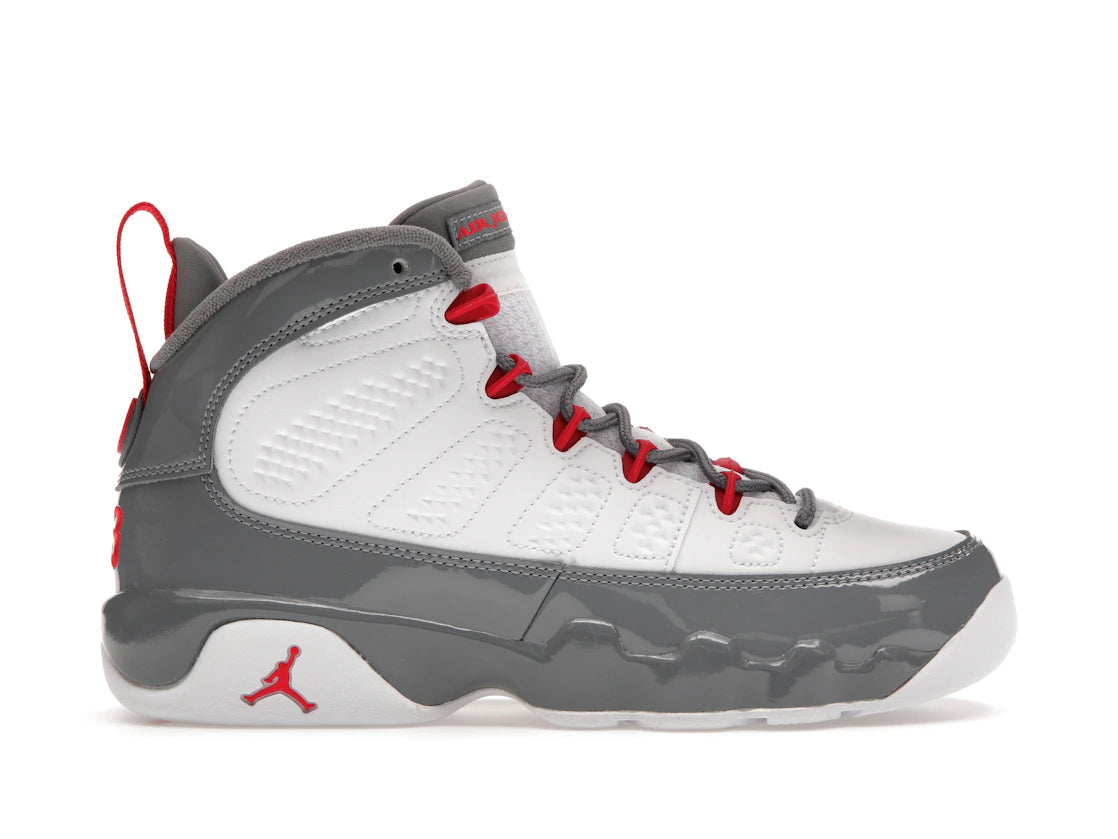 322592 Air Jordan 9 Retro GS 'Fire Red'