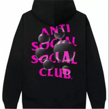 Anti Social Social Club Bubblegum Hoodie 'Black'