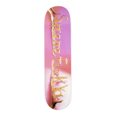 Supreme F*** You Skateboard Skateboard Deck 'Pink'