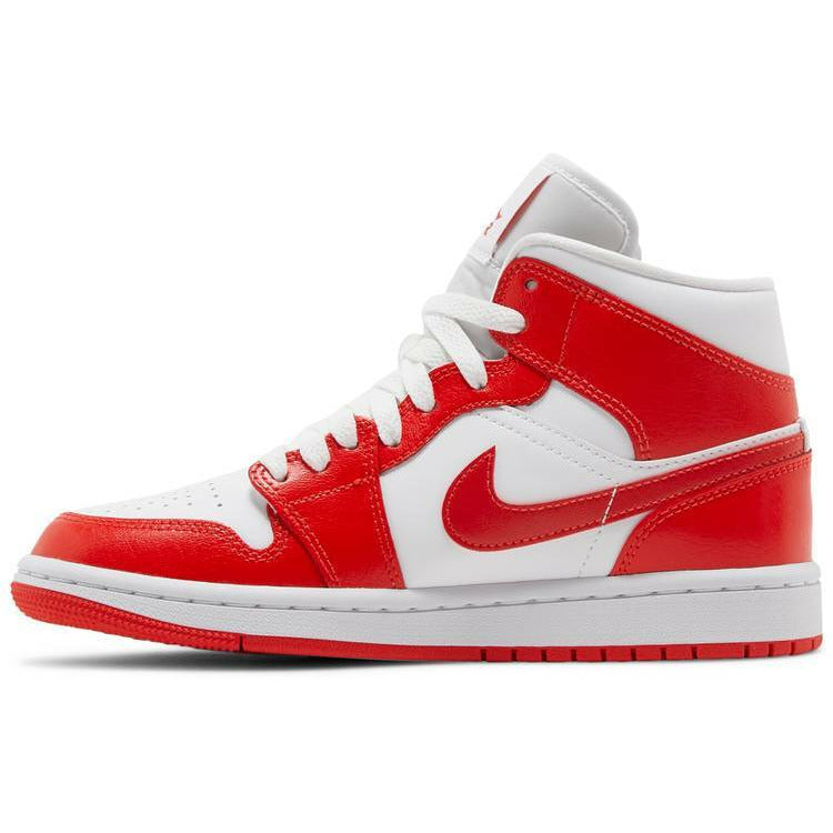 Wmns Air Jordan 1 Mid 'Habanero Red'