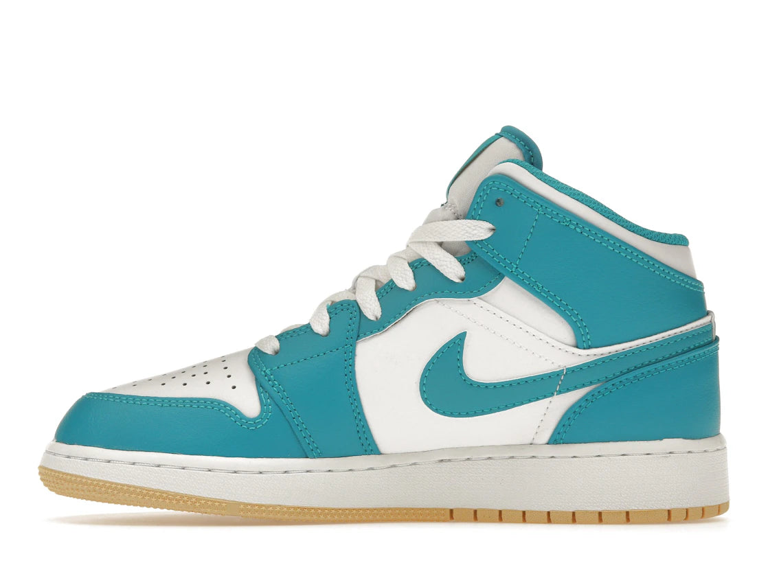 642196 Jordan 1 Mid Aquatone (GS)