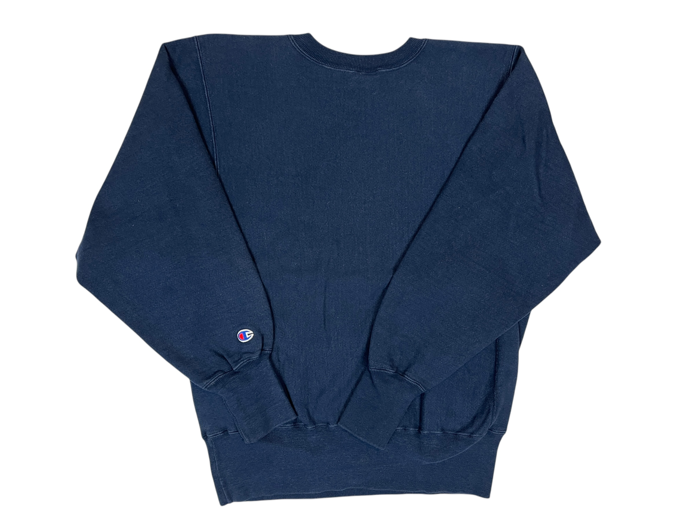 375178 (80s) Cornell University Champion Reverse Weave Navy Crewneck
