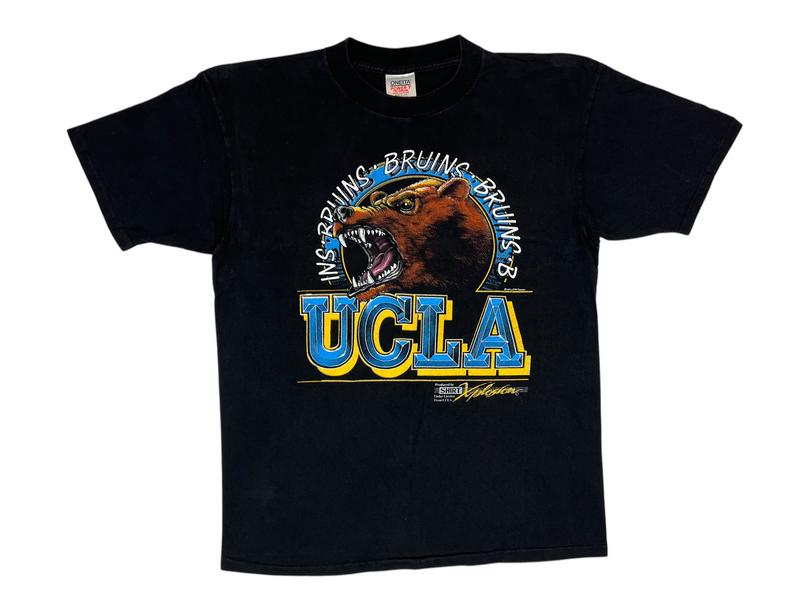 (90s) UCLA Bruins College Mascot Bear T-Shirt