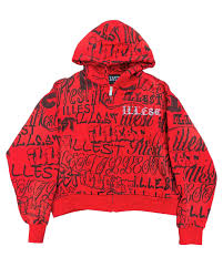SP3824 Illest Skater Zip up Red