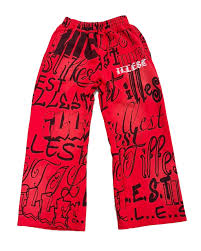 SP3846 Illest "Skater" Sweatpant Red