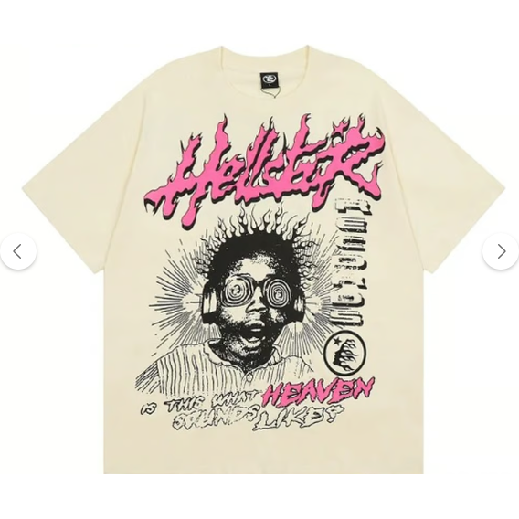 Hellstar Brainstorm Tee 'White/Pink'