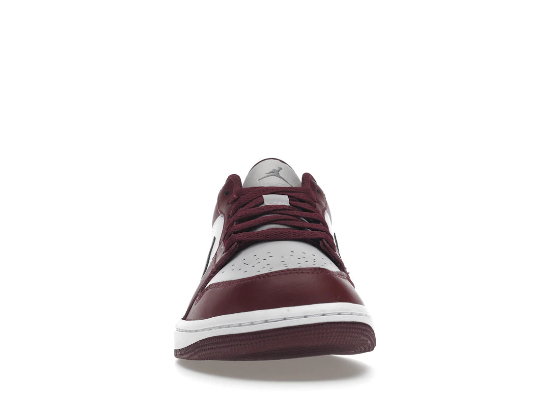 619645 Jordan 1 Low White Bordeaux