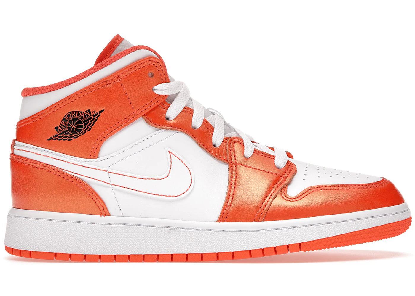 SP6078 Jordan 1 Mid Metallic Orange (GS)