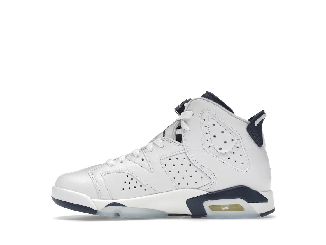 SP11704 Air Jordan 6 Retro GS 'Midnight Navy' 2022