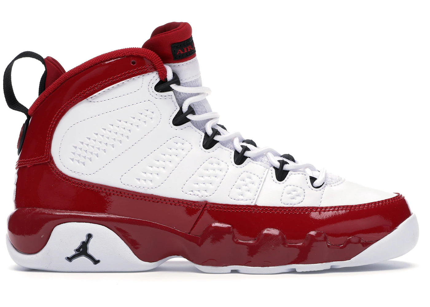 623644 Jordan 9 Retro White Gym Red (GS)
