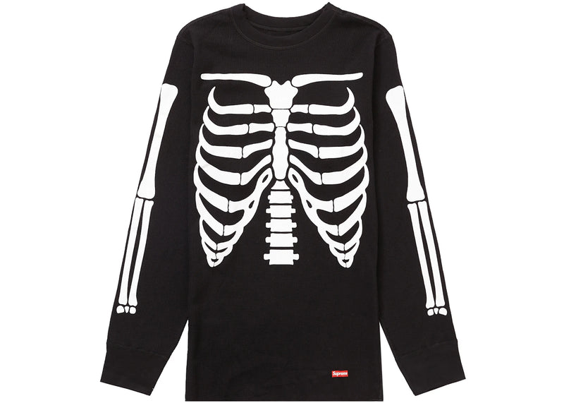 Supreme Hanes Bones Thermal Crew (1 Pack) Black