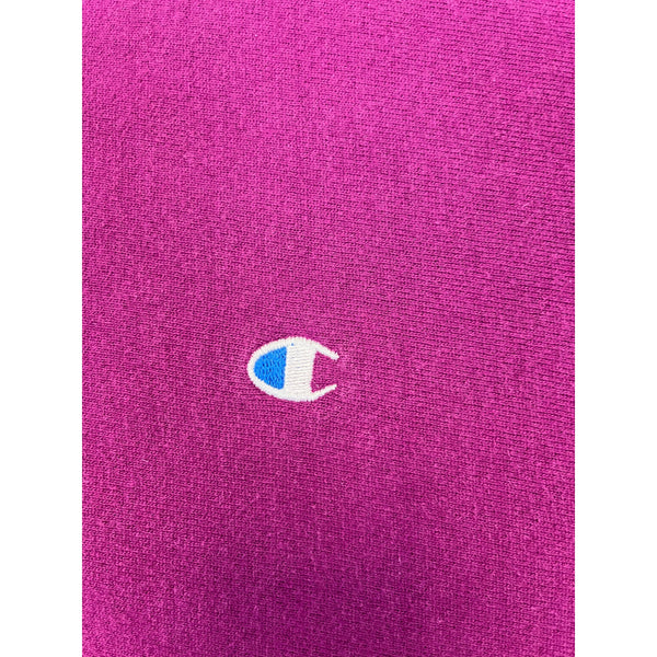 (80s) Champion Magenta / Purple Reverse Weave Crewneck