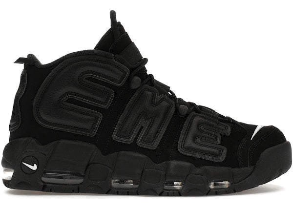 Nike Air More Uptempo Supreme Suptempo Black