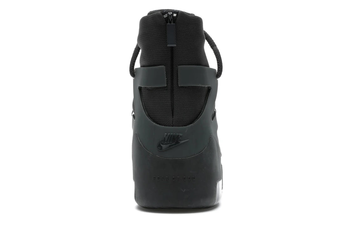 718683 Nike Air Fear of God 1 Triple Black