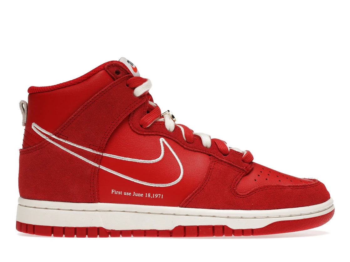 SP14474 Dunk High SE First Use Pack - University Red