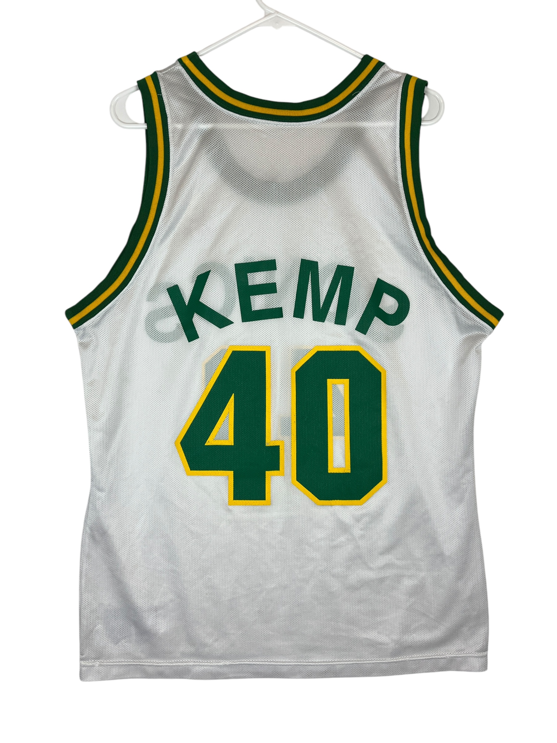413696 (90s) Shawn Kemp Seattle Supersonics Champion Jersey