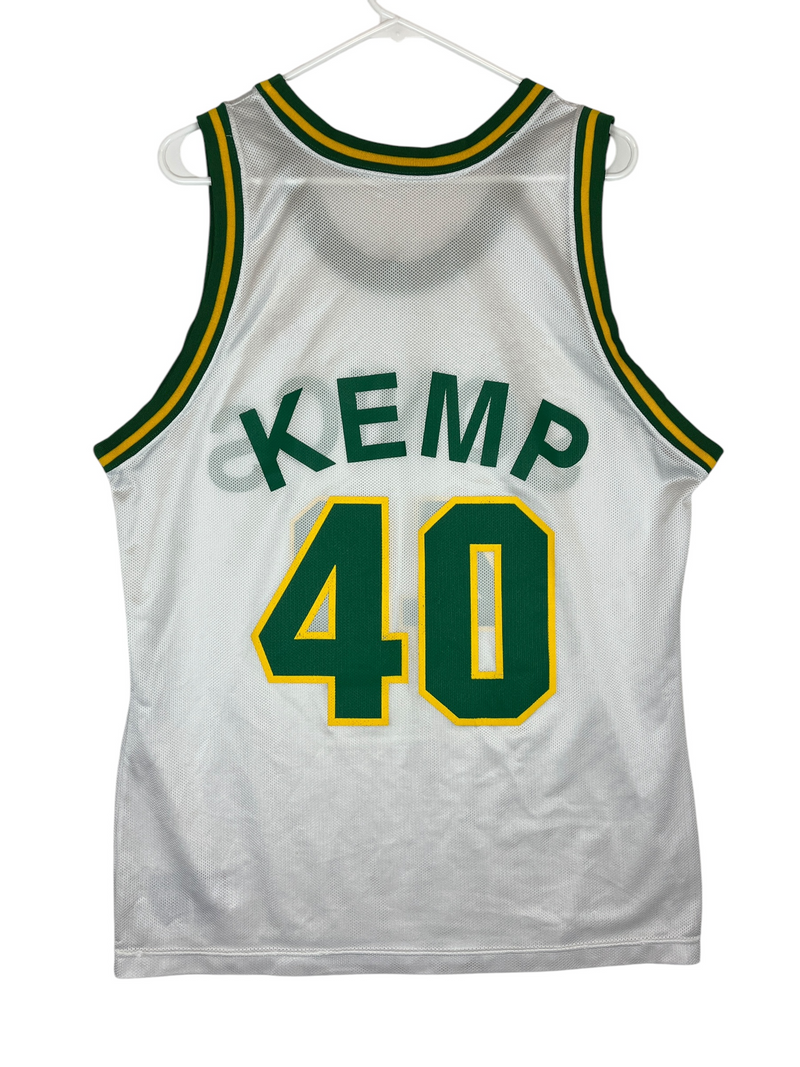 (90s) Shawn Kemp Seattle Supersonics Champion Jersey