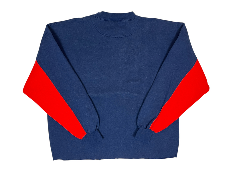 (90s) New England Patriots Embroidered NFL Crewneck