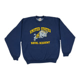 (90s) United States Naval Academy Bill the Goat Navy Crewneck