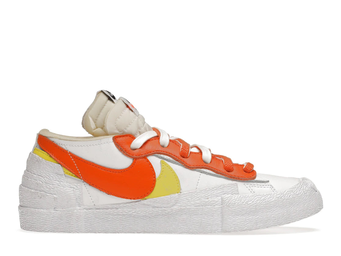 345904 Nike Blazer Low sacai White Magma Orange