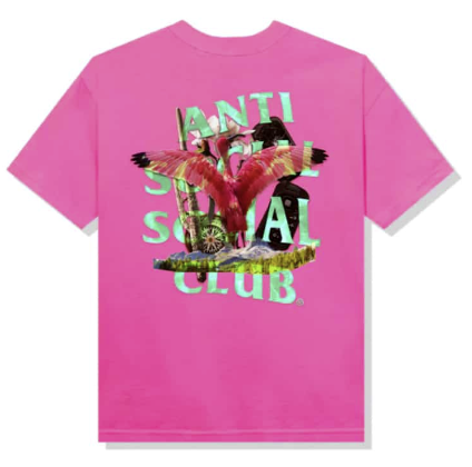 Anti Social Social Club 5:44 AM Tee 'Pink'