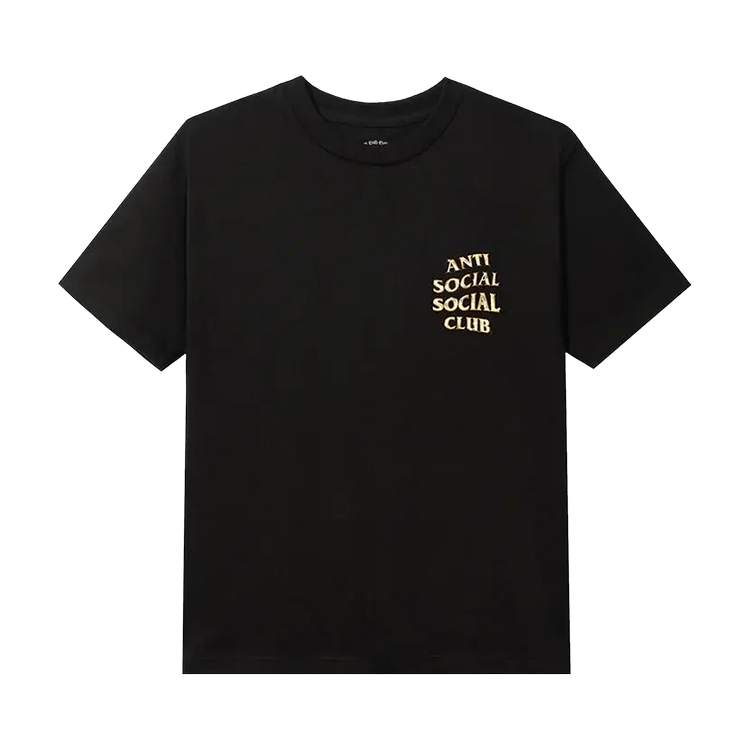 SP4293 Anti Social Social Club Goldy T-Shirt Black