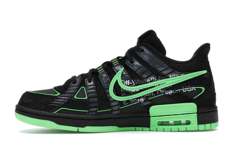 Off-White x Air Rubber Dunk 'Green Strike'