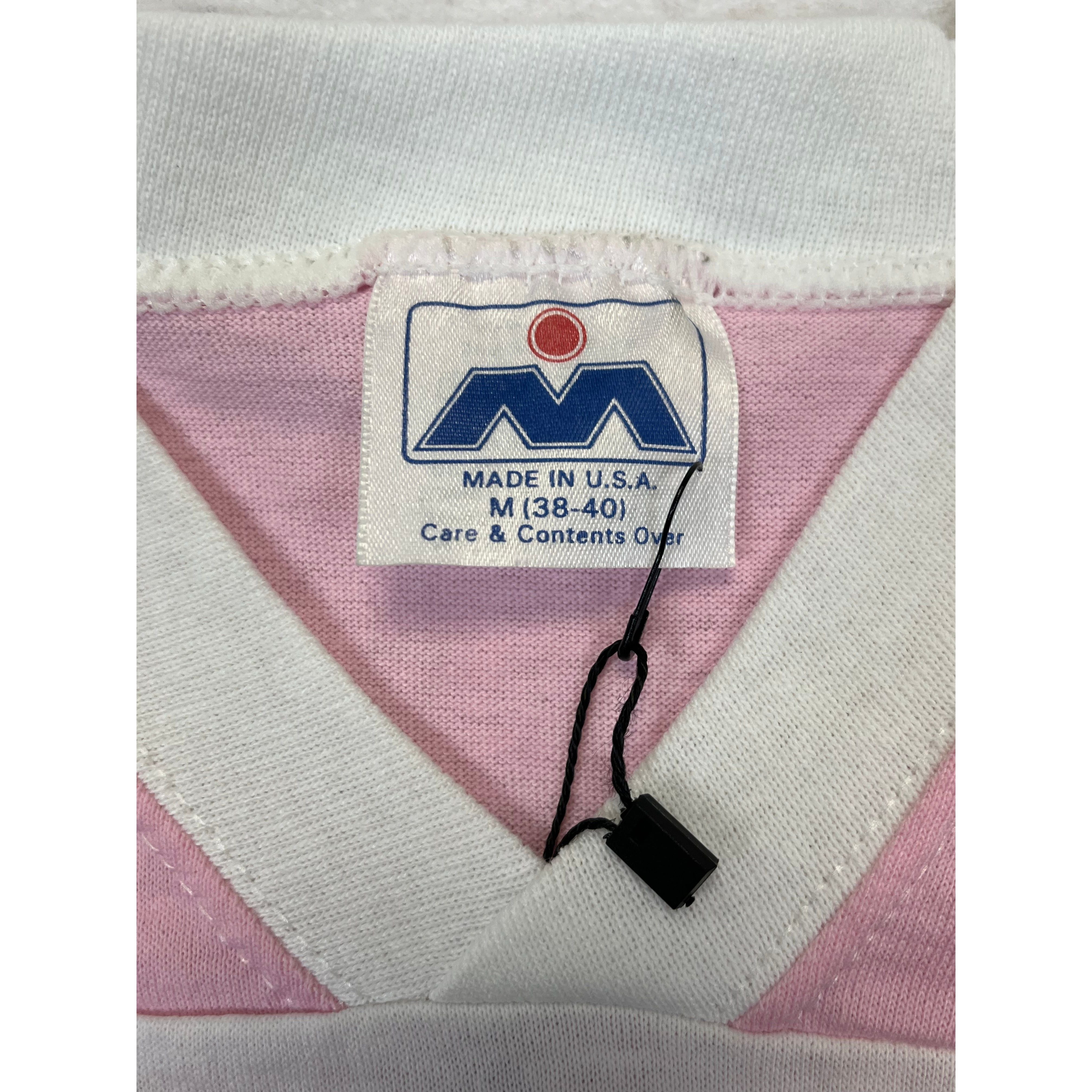 268875 (1983) NARC Northern Auto Racing Club Sprint Pink Ringer T-Shirt m