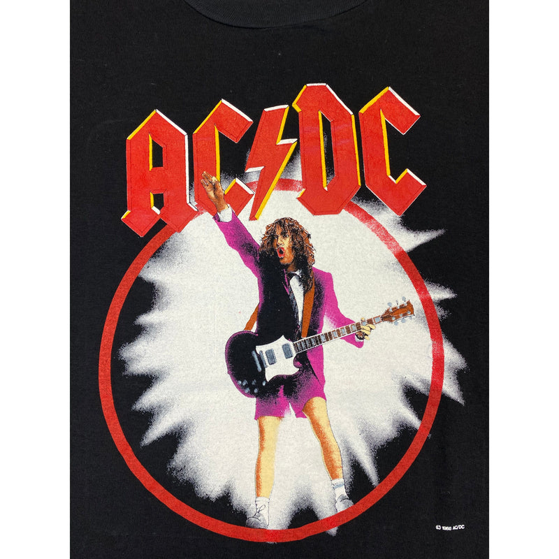 (80s) AC/DC Blow Up Your Video 1988 Tour Concert Europe T-Shirt