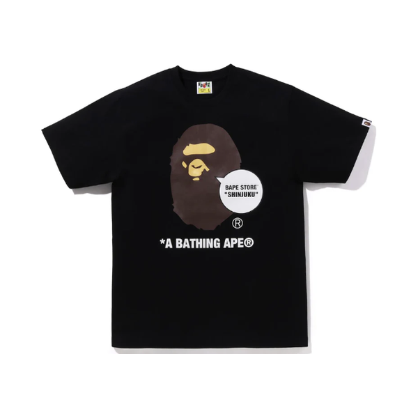 BAPE Store Isetan Ape Head Tee 'Black'