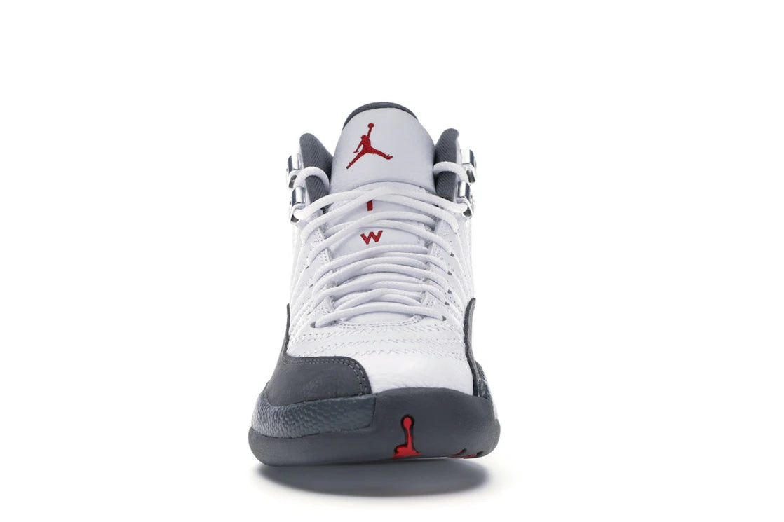 643287 Jordan 12 Retro White Dark Grey (GS)