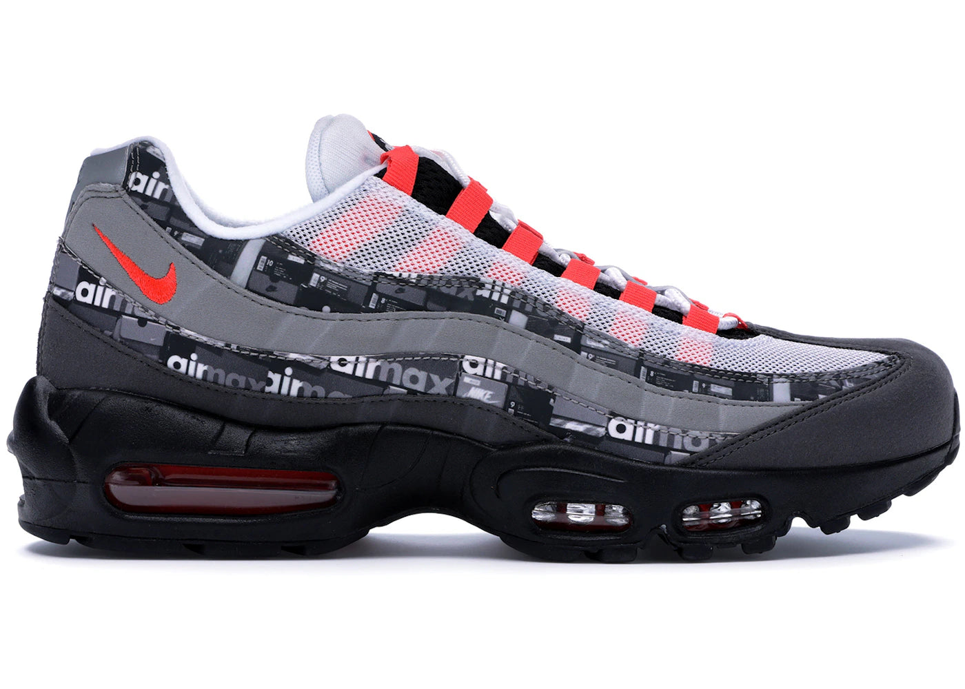 463752 Nike Air Max 95 atmos We Love Nike Bright Crimson