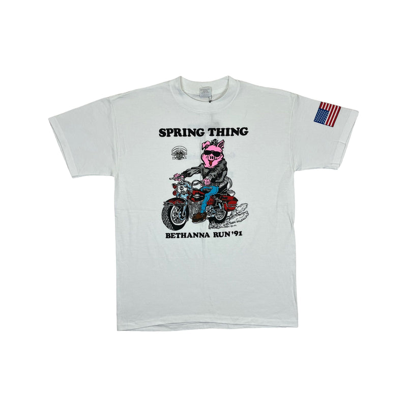 (1991) Motorcycle 'Spring Thing' Hog Chopper T-Shirt