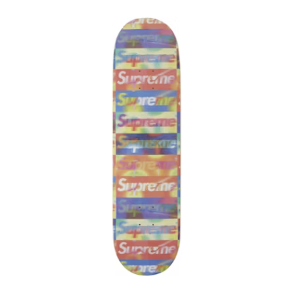 Supreme Distorted Logo Skateboard Deck