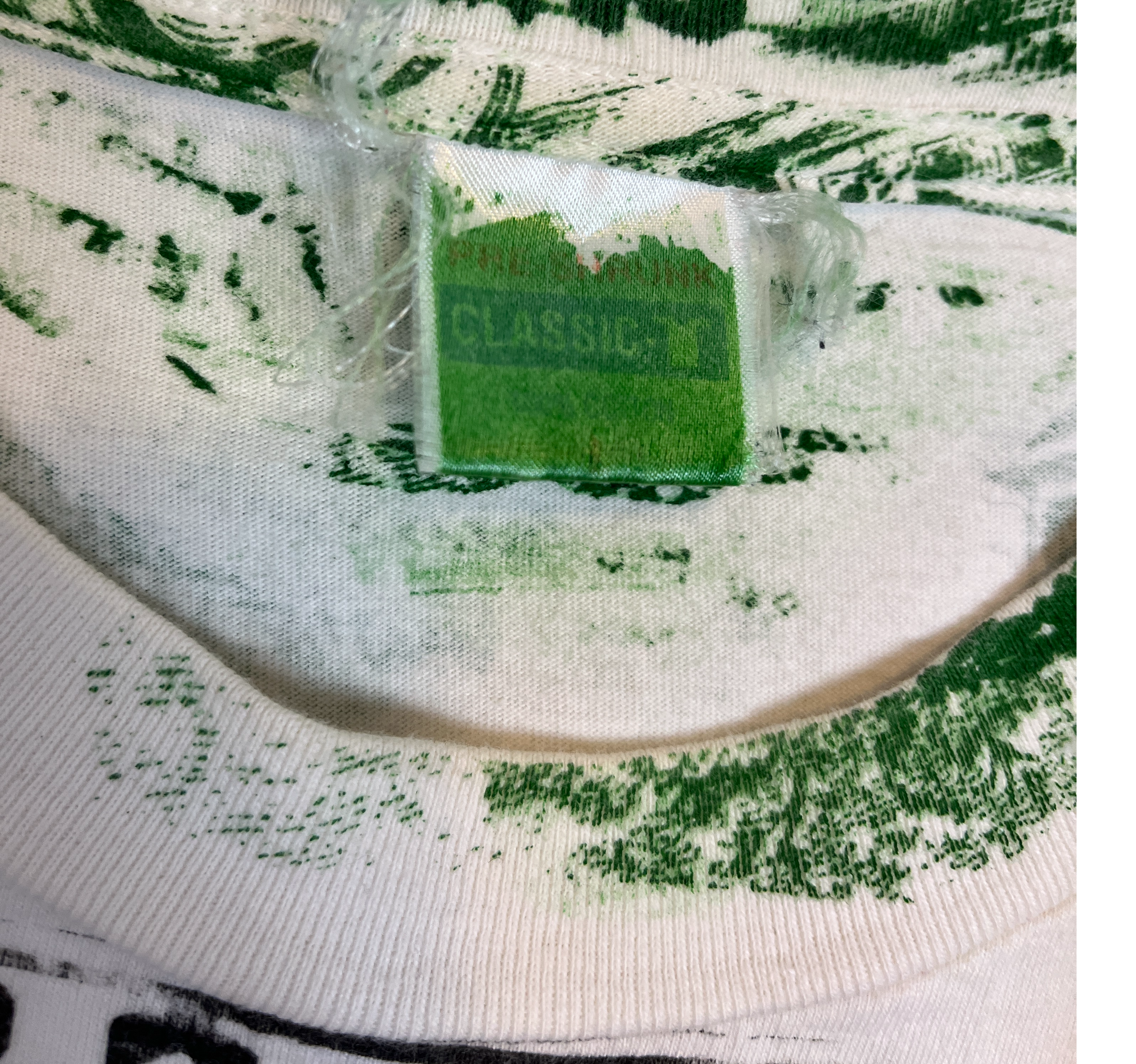 375218 (90s) $100 Bill Benjamin Franklin All Over Print Money T-Shirt