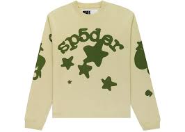 495041 Sp5der Beluga Longsleeve Tan