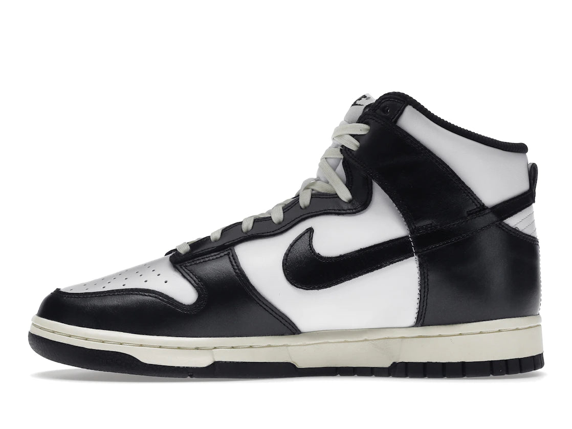 437148 Wmns Dunk High 'Vintage Black'
