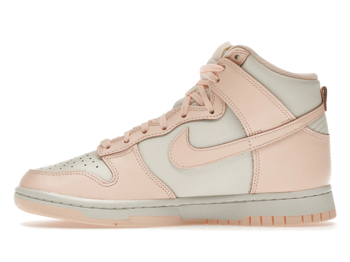 280236 Nike Dunk High Sail Crimson Tint (W)
