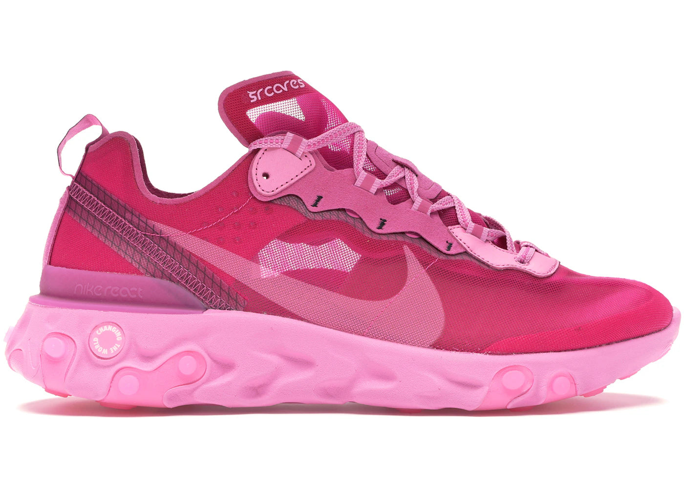 394401 Nike React Element 87 Sneakerroom Breast Cancer Awareness Pink