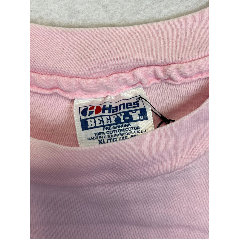 (90s) Wildlife Sea World / Bonita Beach Flordia Pink T-Shirt