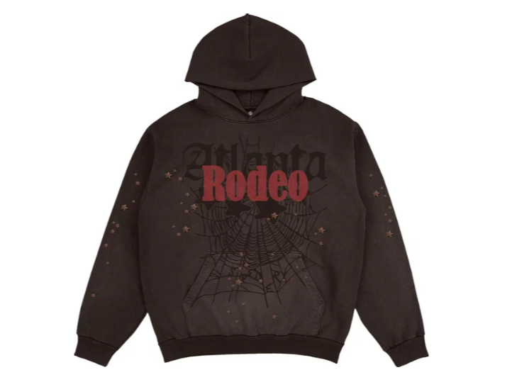 350495 Cactus Jack by Travis Scott x Sp5der Days Before Rodeo Hoodie 'Brown'