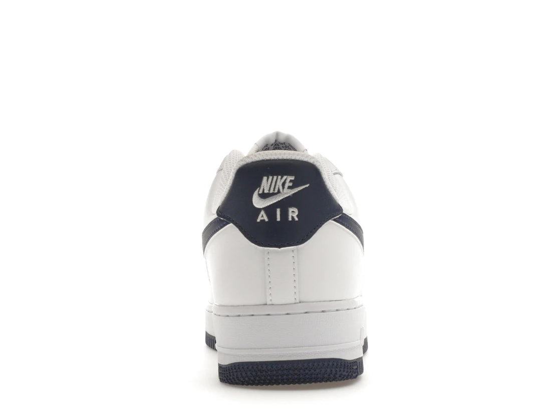 631171 Nike Air Force 1 '07 White Midnight Navy (2024)