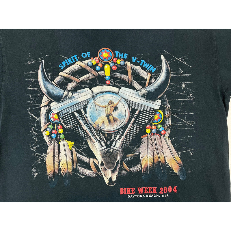 (2004) Bike Week 'Spirit of the V-Twin' Native American Daytona T-Shirt