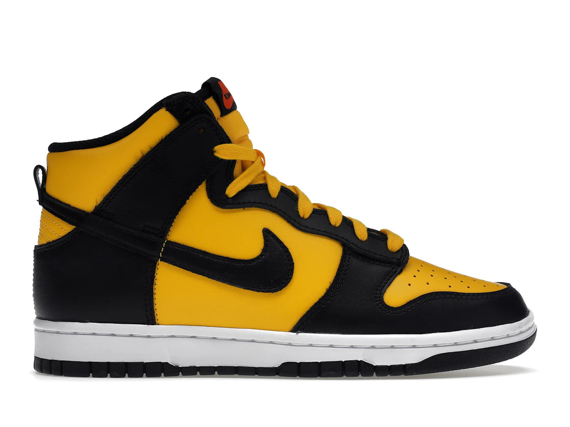 437584 Nike Dunk High Retro Reverse Goldenrod