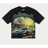 Godspeed Sunset Drift T-Shirt 'Grey wash'