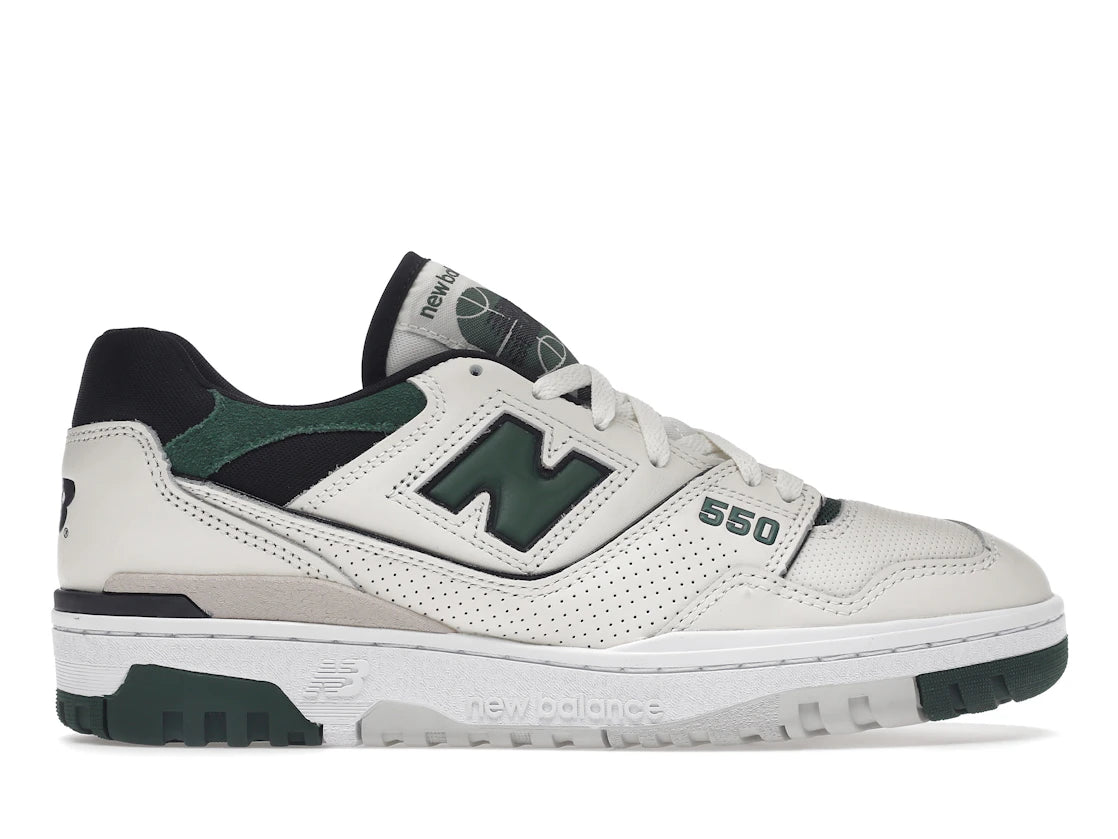 SP6376 New Balance 550 Sea Salt Pine Green
