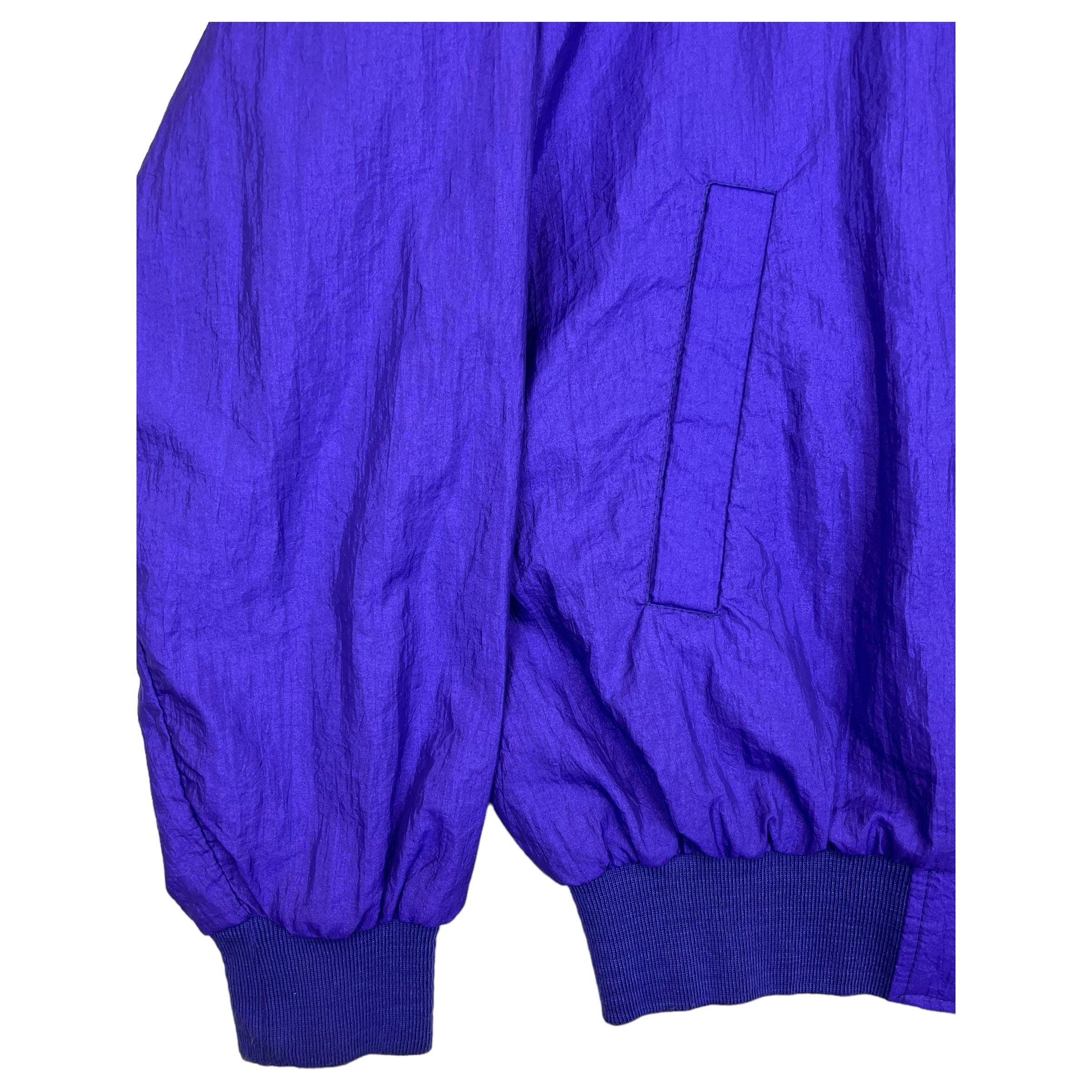 272624 (90s) Mirage Las Vegas Hotel Neon Purple Bomber Jacket