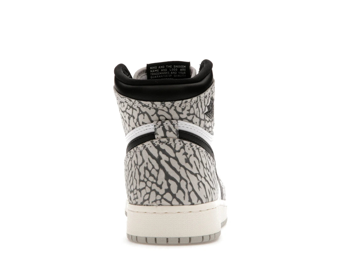 585532 Jordan 1 Retro High OG White Cement (GS)