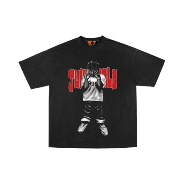 549954 Juice Wrld x Vlone Man of the Year Tee 'Black'