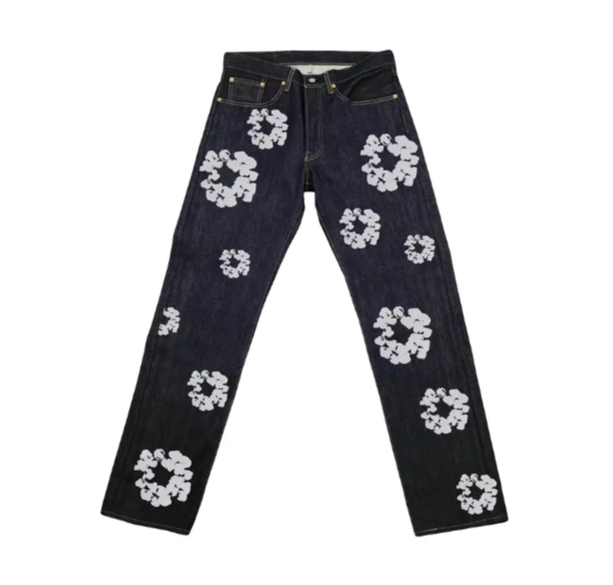 SP7773 Levi's x Denim Tears The Cotton Wreath Selvedge Jean 'Black'